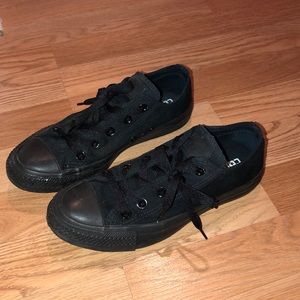 All black converse